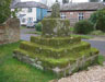 base of late medieval village cross