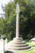 cross in churchyard