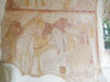 wall painting in chancel