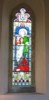 stained glass window to st john